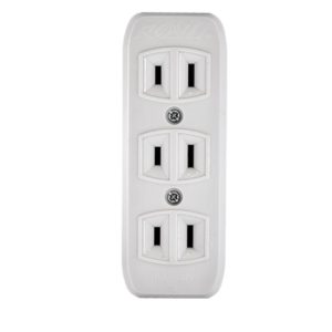 Royu OUTLET 3 GANG ROUND Wiring Device