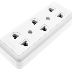 Omni OUTLET 3 GANG ROUND Wiring Device